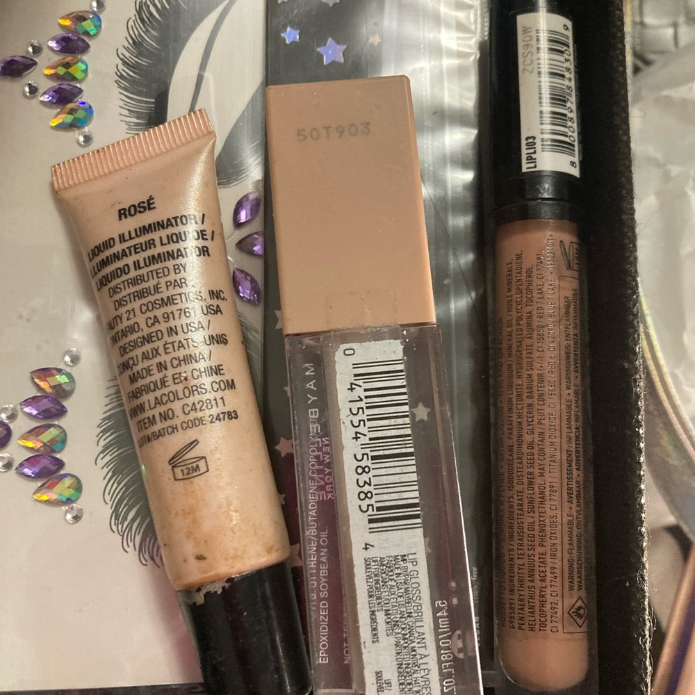 Various make ups